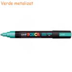 uni Marker varf 1.8-2.5 mm UNI Posca PC-5M verde metalizat