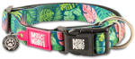 Max & Molly MAX & MOLLY Smart ID Tropical, zgardă câini, ajustabilă, poliester, verde, cataramă trident, XS(22-35 x 1cm)