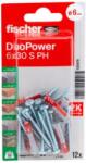 FISHER ДЮБЕЛ fischer 535479 duopower ф6х30мм С ВИНТ ph 12бр (535479)