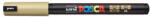 uni Dekormarker, 0, 7 mm, UNI "Posca PC-1MR", arany (289876000)