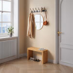 [en. casa] Banca pentru pantofi Korjad 90x33x43 cm din bambus natural (90388835)