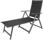 Linder Exclusiv Șezlong de grădină, CAPRI - Negru (MC372217)
