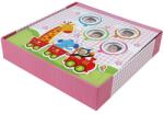 Procart Album foto baby roz personalizabil, 200 poze 10x15, coperta tip carte cu rama (KD46200WBBABY18-1)