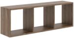 haaus Etajera Lira, 3 Casete, Stejar Bronz, 90 x 20 x 30 cm (928940)