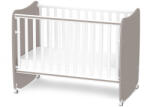 Lorelli Бебешка кошара Lorelli Premium - Stars, 60 x 120 cm, бял/бежов (10150610037A) - baby