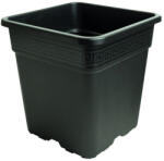  Görög mintás négyzetes műanyag virágcserép 14x14x14, 5 cm 2 liter