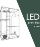 Growbox szett Haladó LED Grow Box szett 730W / 120x120x200