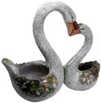 Strend Pro Decoratiune gradina, ceramica, lebede, 49x23x44.5 cm (8090643)