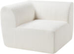 [en. casa] Modul coltar canapea Hurvas cu brat, bouclé crem, reversibil (88640738) Canapea