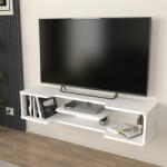 [en. casa] Comoda TV suspendata Yrela, alba, 120 x 30 x 26 cm, [en. casa] (88933685)
