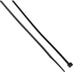 Edison fekete kábelkötegelő 2.5x200mm (pk-100) edi5150020k