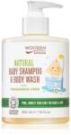 WoodenSpoon Natural sampon és tusfürdő gél gyermekeknek parfümmentes 300 ml