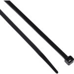 Edison fekete kábelkötegelő 4.8x200mm (pk-100) edi5150210k
