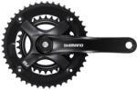 Shimano hajtómű FC-TY501 Tourney, 170 mm, fekete 42-34-24 fog