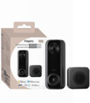 Aqara Doorbell Camera G400 Select (Wired) - okos kaputelefon, AI ember, kisállat és csomag felismeréssel, Wi-Fi 6, fekete (DB-C03D)