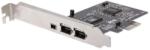 Makki PCI-E card to Firewire 1394a (3+1) ports (MAKKI-PCIE-1394a-4x) - Allstore