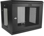 StarTech 9U 14.6' fali rack szekrény fekete (RK9WALM) (RK9WALM)