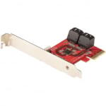 StarTech 4x SATA bővítő kártya PCIe (4P6G-PCIE-SATA-CARD) (4P6G-PCIE-SATA-CARD) - aqua