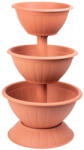Slovakia trend Virágcserép Strend Pro PYRAMID, 82 cm, terracotta (SLOVAKIA-255536) - homelux