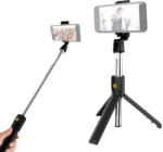 Jmary K10S Bluetooth 4.0 Állítható Szelfibot Beépített Tükörrel Fekete