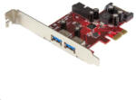 StarTech 2+2x USB 3.0 bővítő kártya PCIe (PEXUSB3S2EI) (PEXUSB3S2EI)
