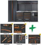 Beta Műhelybútor-kombináció C45PRO 2.0 X 267 szerszámból álló választékkal Automotive Beta Worker szerszámokkal