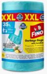 FINO Set 2 x Saci Menajeri Premium, Albastri, XXL, Maner, Fructe de Padure, 35 l, 100 Bucati (ROC-2xSAFINO00239)
