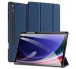 Dux Ducis DOMO tok álló, bőr hatású sötétkék Samsung Galaxy Tab S10 Plus LTE (SM-X826B) (GP-162916)