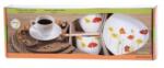 Elcadis Pachet 2 x Set Cafea Opal, 12 Piese, Flori de Mac, Nasima (CLE-2xELC-OP-RNC-O12)