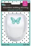 DALPRINT Decorative hole punch azure 3, 7cm butterfly