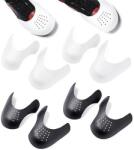  4 pár papucsvédő készlet, TPE, 23 szellőzőnyílás, fehér/fekete, 40-46 EU (NC000291)