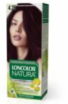 LONCOLOR Set 4 x Vopsea de Par Permanenta Loncolor Natura, Nr. 4.25 Castaniu Violet Mahon, 100 ml