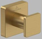 Villeroy & Boch Cuier simplu baie, fixare ascunsa, auriu periat (Brushed Gold), Villeroy & Boch Elements Striking TVA15201100076 TVA15201100076 (TVA15201100076)