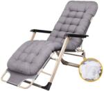 MAR Șezlong ergonomic pliabil MAR, reglabil, până la 110 kg, cu perniță