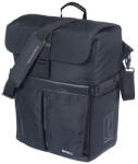 Basil egyoldalas táska Move Commuter Bag, MIK Hooks, fekete