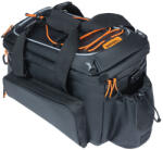 Basil csomagtartó táska Miles Tarpaulin Trunkbag XL Pro MIK 2.0 adapterrel (TBA 70173), 9-36 literes, fekete narancs
