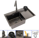 Leziter Dahlia II rozsdamentes mosogató (LRMDA-2) - everyo