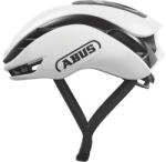 ABUS kerékpáros sport sisak GameChanger 2.0 RF kerekebb fejméretre, In-Mold, shiny white M/L (57-61 cm)