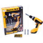 Malplay Elektromos játék fúró és csavarhúzó szett (102786)