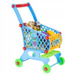 Malplay Kék bevásárlókocsi termékekkel (107230)
