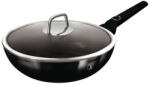 Berlinger Haus Wok fedővel 28 cm Black Vantage Collection BH/8218 (BH/8218)