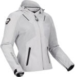 BERING Lady Wing Motoros Textildzseki, Világos Ezüst-fekete