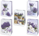  Levendula Purple papír ajándéktasak, ajándékzacskó 29x40x12 cm (PKK042070)