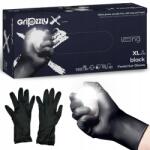 ZARYS Gripzzly univerzális kesztyű, nitril, fekete, XL, 100 db