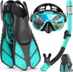  Lealinga búvár szett Ges-sjt zöld (353n4)