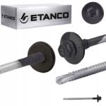 Etanco Csavarok 90 mm-es szendvicspanelhez Ral 7016 100 db Etanco GTR6 fémhez (P153090R0PL)