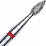 Staleks Gyémánt maró Csepp Piros Átmérő 2, 3 mm Munkarész 5mm (FA40RO23/5)