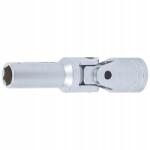 BGS Csuklós Gyertya dugókulcs 9 mm-es izzítókhoz, 10mm 3/8" hatszögletű meghajtó Bgs