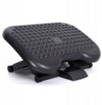 Gockowiak Állítható irodai lábtartó, fekete színű, Eduardo (322147MG)