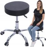 Cerlo Hoker Kozmetikai szék Forgó Fodrász Nyereg állítható (TK1 CZARNY P)